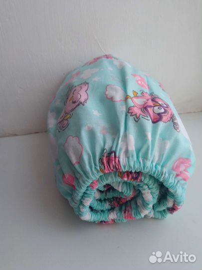 Простыня на резинке в детскую кроватку