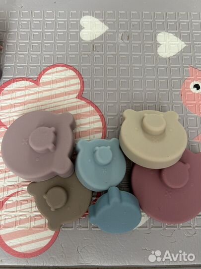 Силиконовые игрушки для малыша