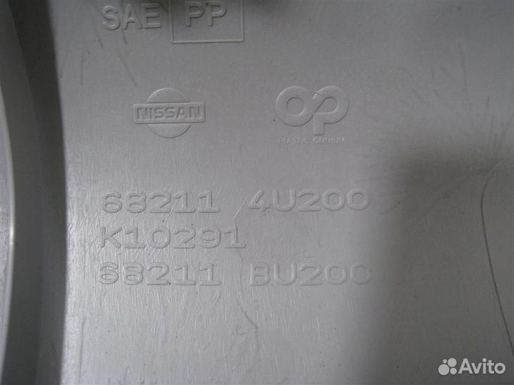 Дефлектор торпедо правый Nissan Almera Tino 2005