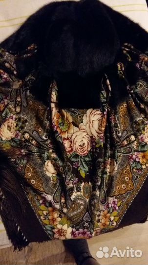 Норковый капюшон.головной убор.шапка.норковая шапк