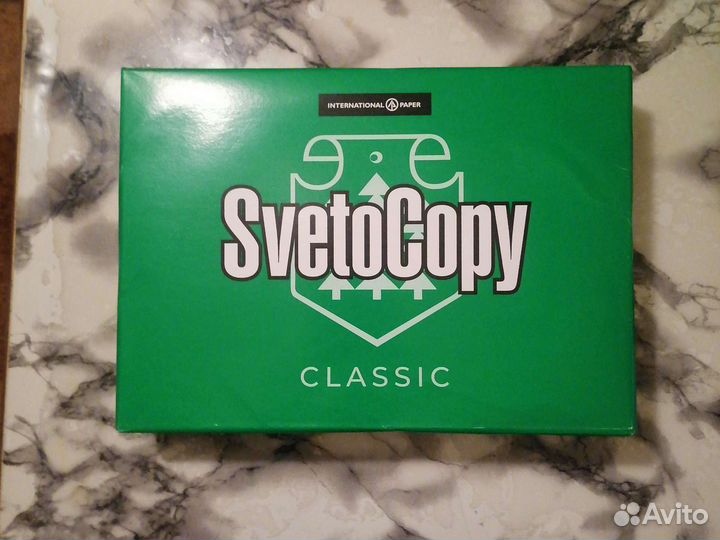 Офисная бумага svetocopy a4