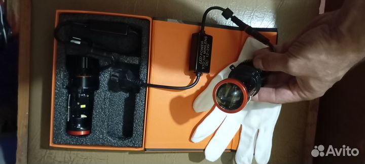 Лампочки с линзой h4