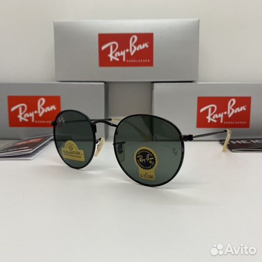 Очки Ray Ban Oval black/black