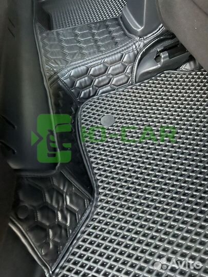 Коврики эва EVA 3D 3д с бортами Toyota Rav4 50