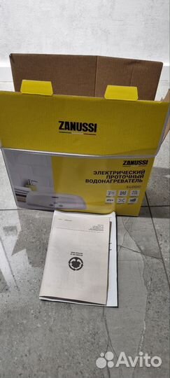 Водонагреватель проточный Zanussi 3-logic 3,5 TS