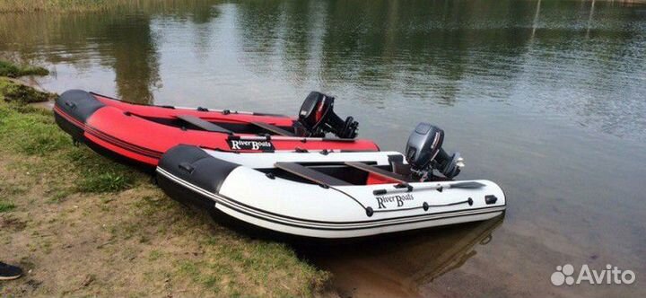 Лодка пвх RiverBoats RB 410 (Киль) Ривербот