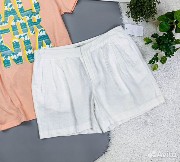 Шорты лён