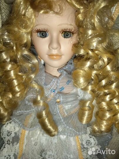 Кукла фарфоровая, раритетная, Германия