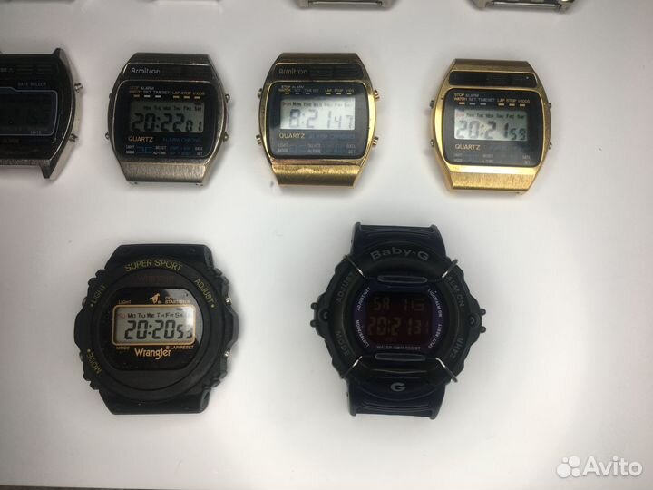 Часы электронные Montana, Armitron, Casio и другие