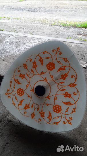 Люстра стекло СССР