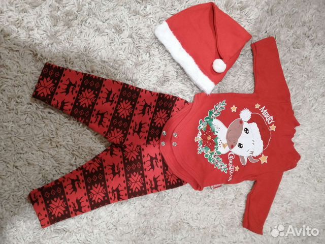 Новогодний костюм для мальчика 62