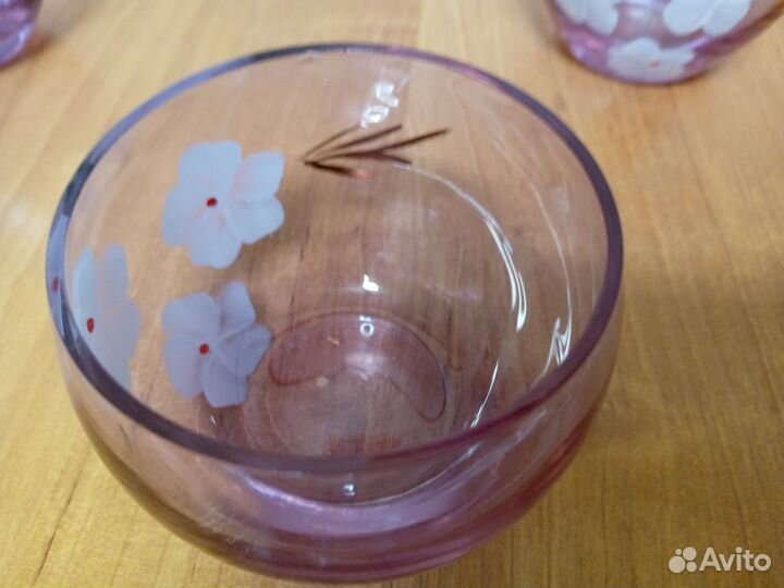 Стопки, (рюмки) советского времени цветное стекло