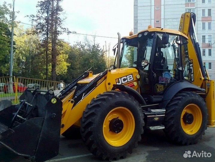 Услуги экскаватора погрузчика