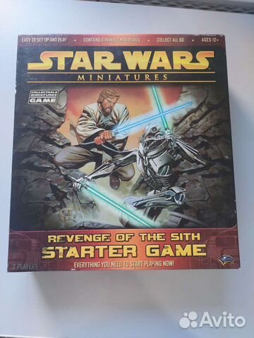 Star Wars miniatures Revenge of the sith