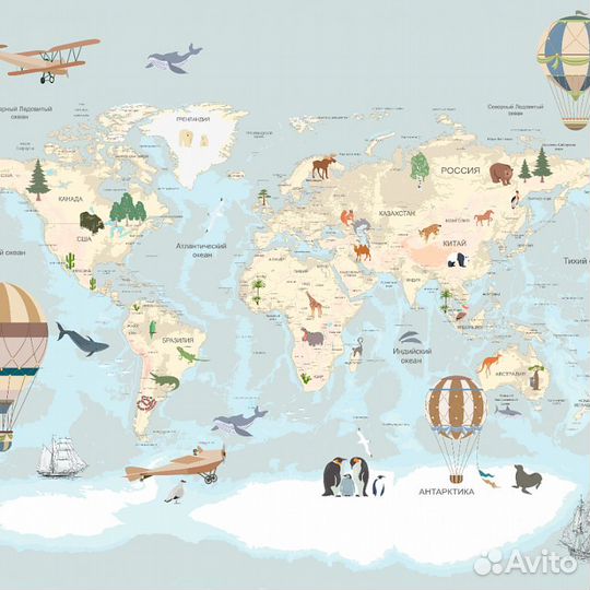 Авторские фотообои 