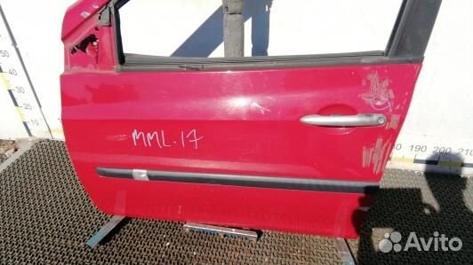 Дверь передняя левая renault clio 3 (MML17EN01)