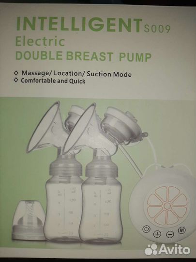Молокоотсос электрический двойной