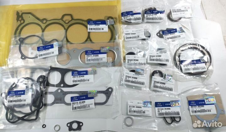 Набор прокладок двигателя Hyundai L4NA