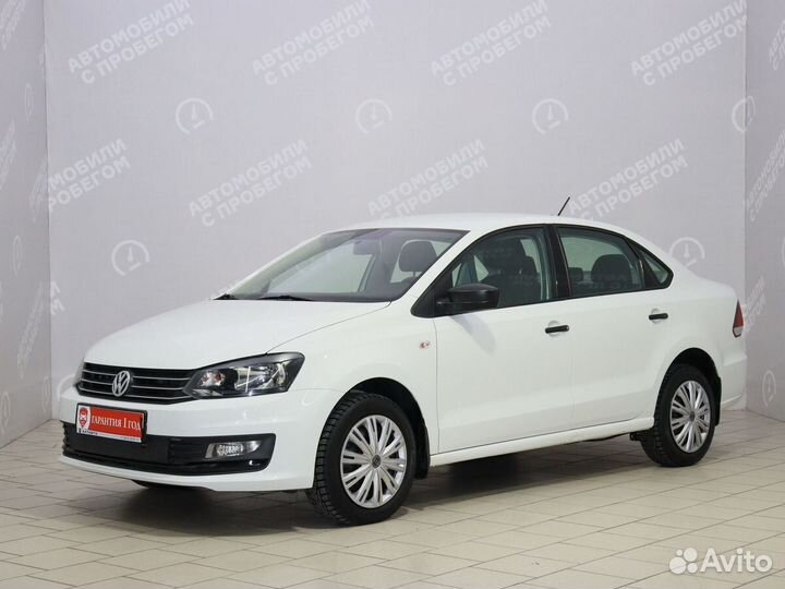 Volkswagen Polo 1.6 МТ, 2019, 55 000 км