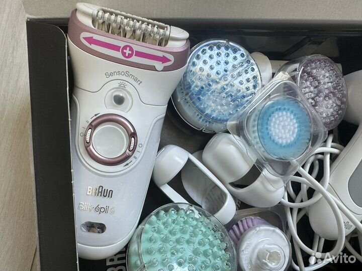 Braun silk epil 9 эпилятор+уход за лицом и телом