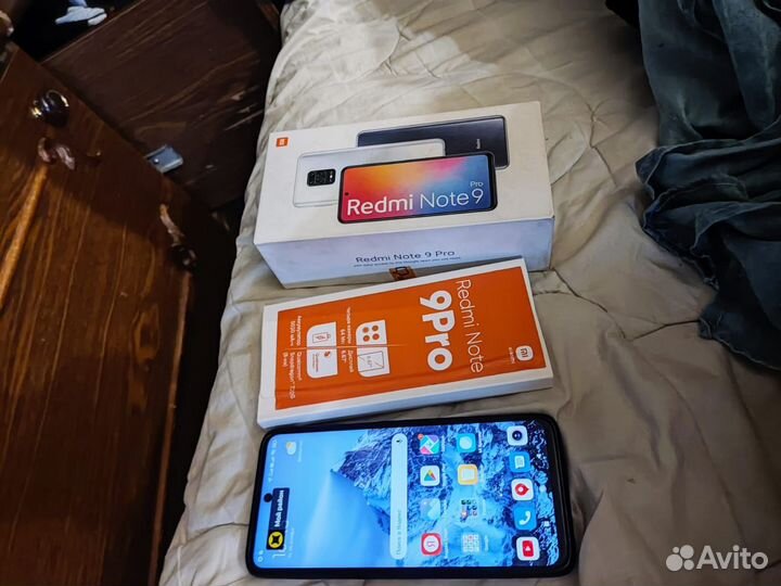 Телефон Xiaomi redmi note 9 pro бу