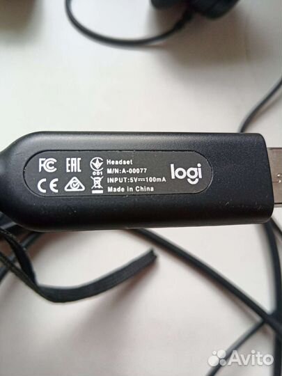 Гарнитура, не работает микрофон Logitech 960