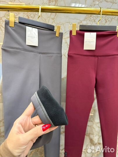 Лосины на флисе balenciaga