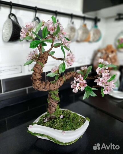 Интерьерные композиции из холодного фарфора