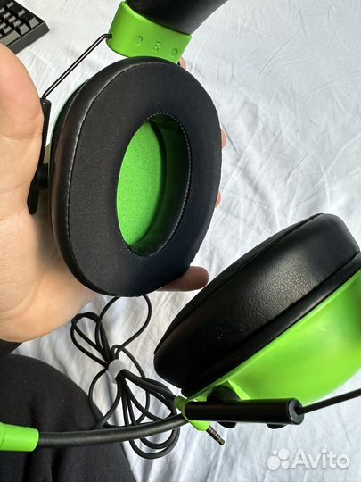 Игровые наушники Razer blackshark v2x