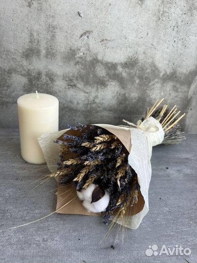 Букеты из сухоцветов