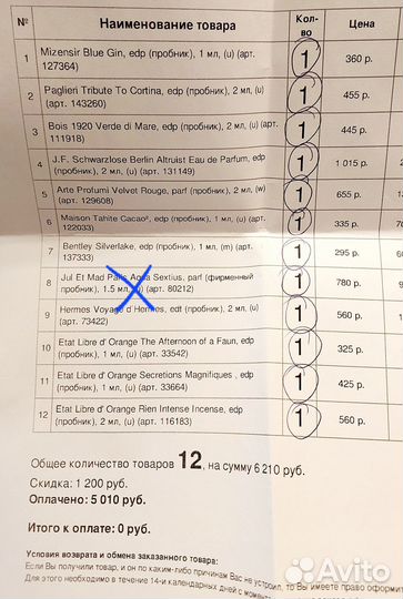 Набор нисшевых отливантов