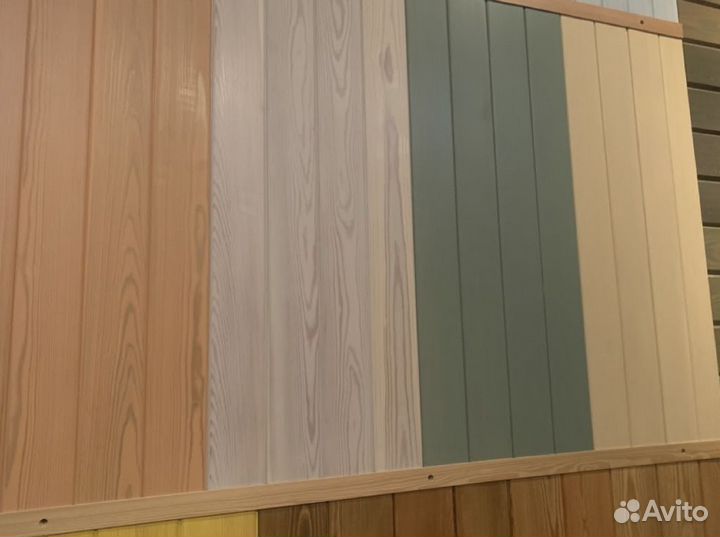 Имитация бруса окрашенная Сосна в наличии08