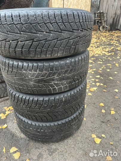 Колеса зимние в сборе на литье hankook 185/55/15