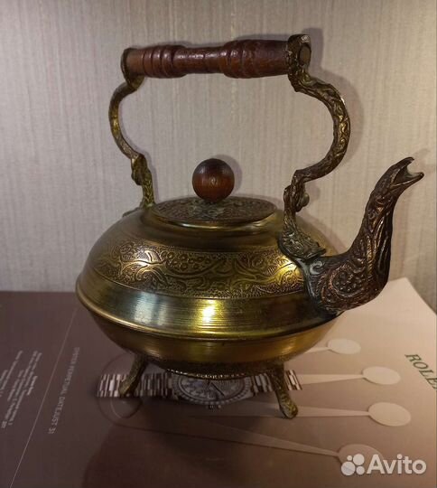 Чайник заварочный латунь