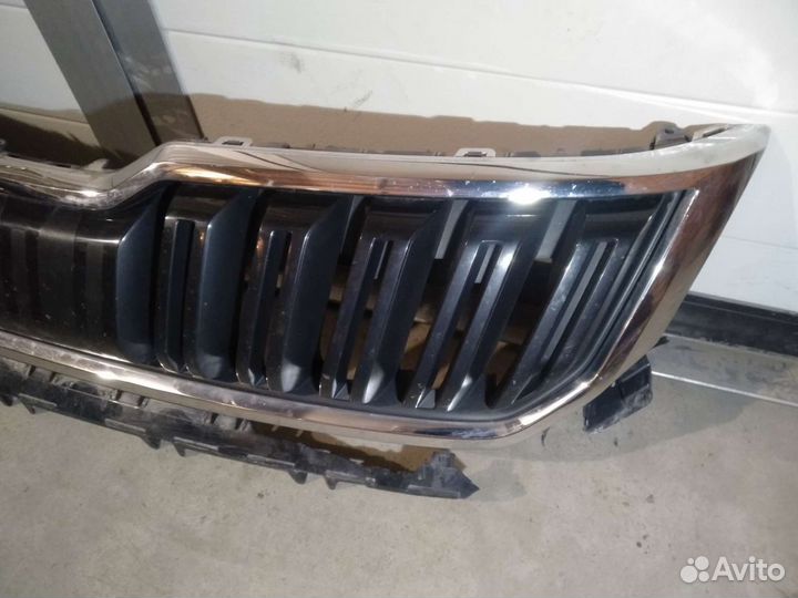 Хром решётки радиатора Skoda Kodiaq