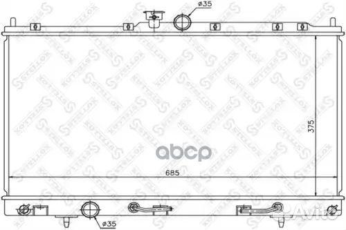 Радиатор Mitsubishi Lancer 1.3/1.6 02 Mitsubishi