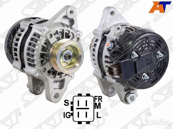 Генератор toyota corolla runx 2001-2006