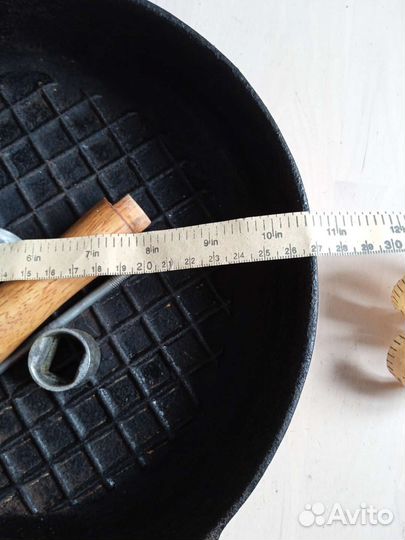 Чугунная сковорода гриль