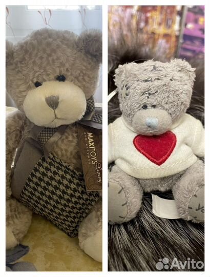 Новые Мишка Тедди брелок и мишка бруно