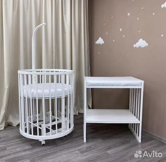 Кроватка-трансформер 8в1