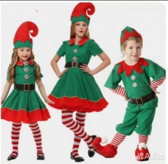Новогодний костюм эльфа