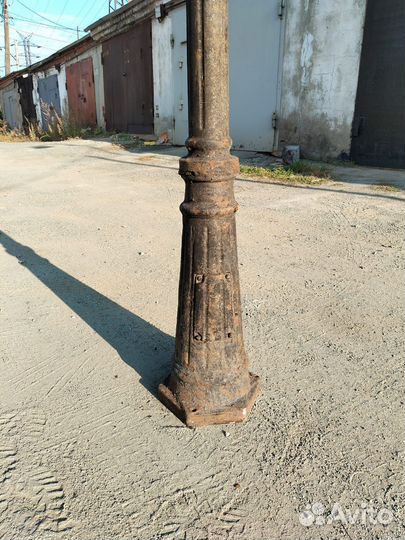 Столбы чугунные раритет