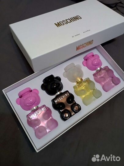 Подарочный набор Moschino toy 4в1 парфюм духи