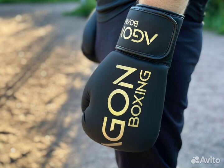 Боксерские перчатки + бинты в подарок