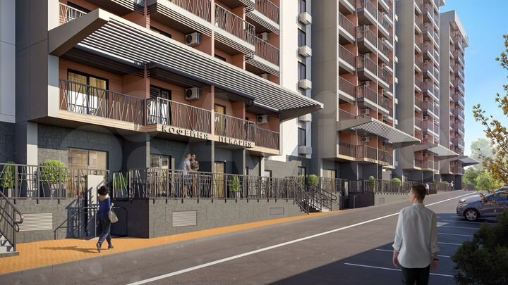 2-к. квартира, 61,2 м², 4/10 эт.