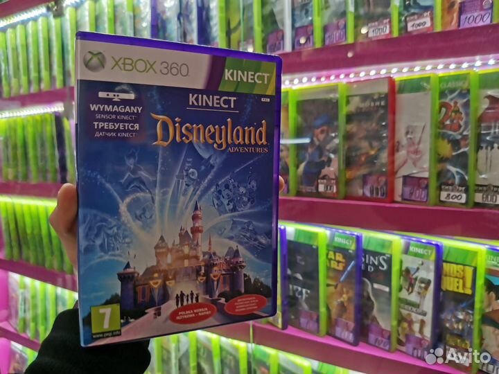 Диск Xbox 360 Kinect Disneyland Adventures