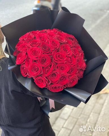 Пышные Букеты Красных Роз
