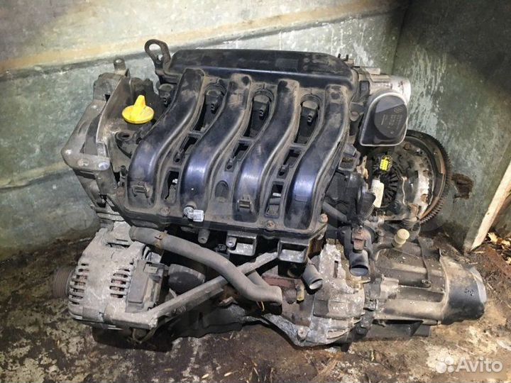 Двигатель K4M Renault Megane 1.6