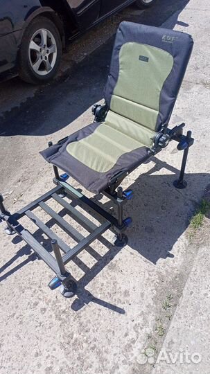 Фидерное кресло с педаной и обвесом