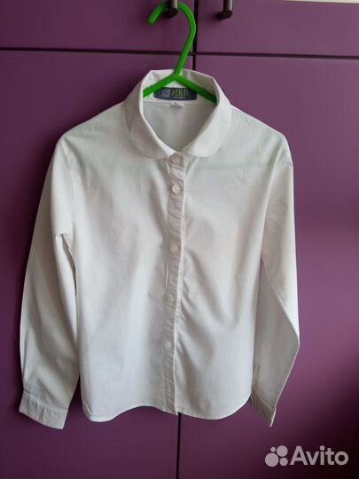 Школьные рубашки для девочек 128,134